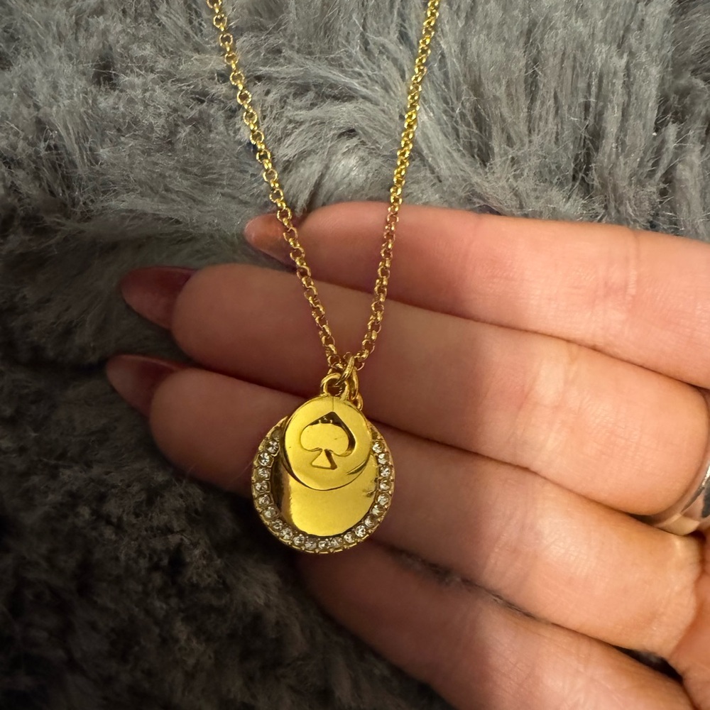 kate spade gold necklace